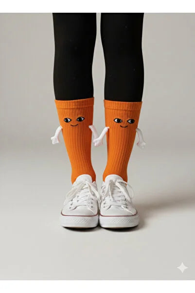 Magnetic Holding Hands Sock