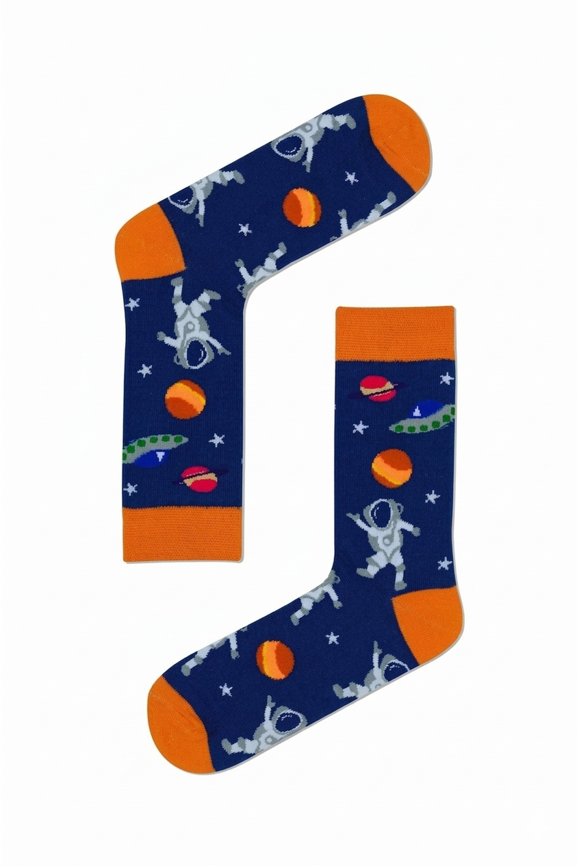 Astronaut & Space Socks