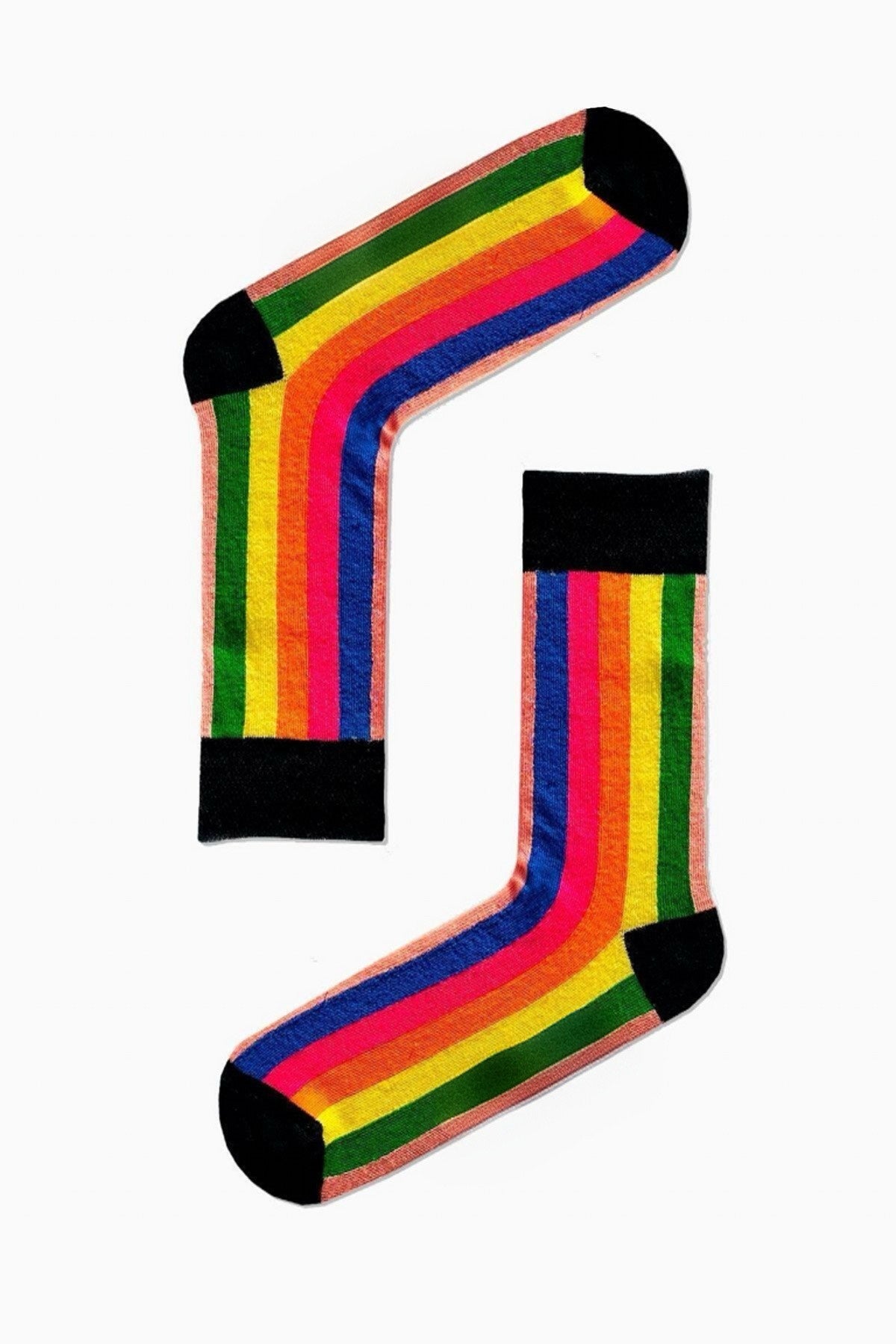 Rainbow Stripe Sock