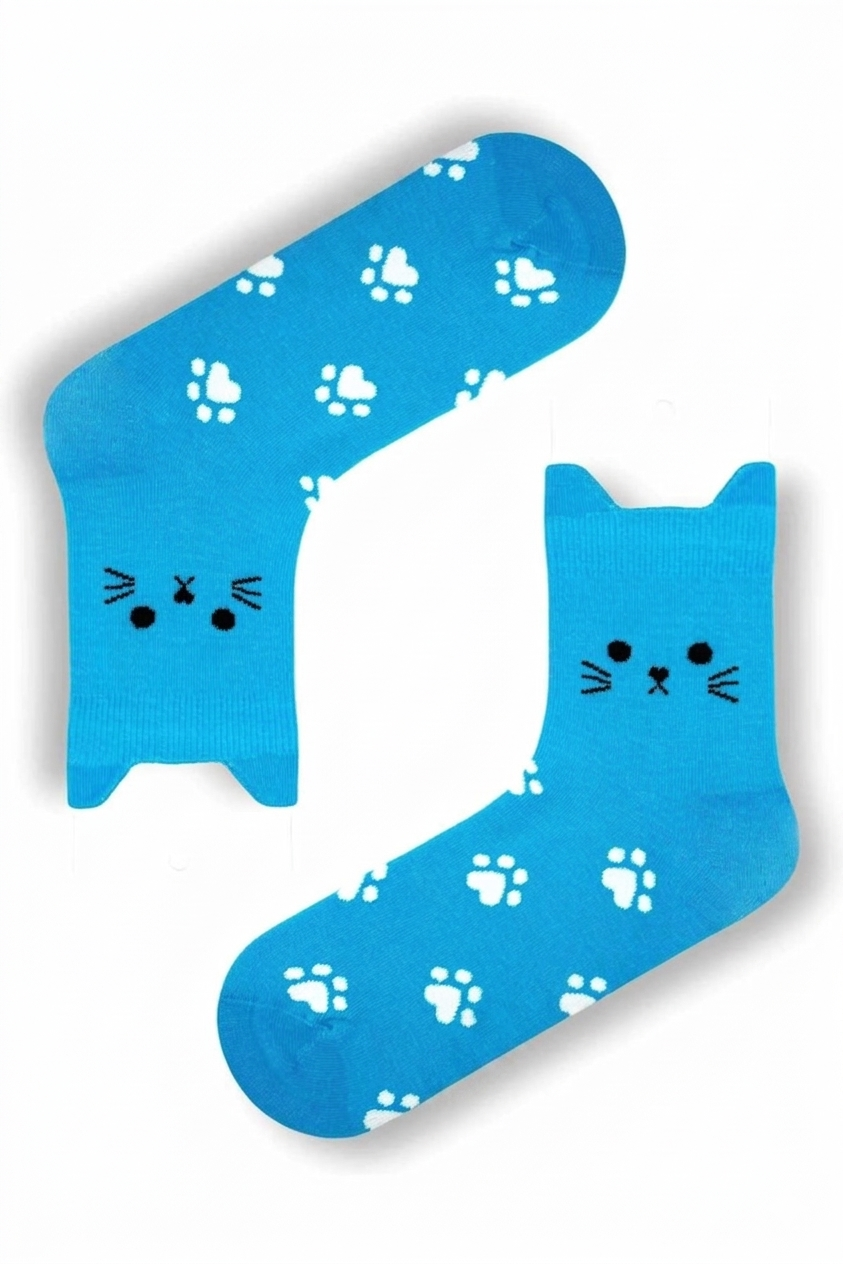 3D Ear Cat Socks