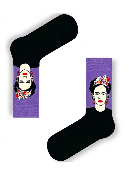 Frida Kahlo Portrait Socks