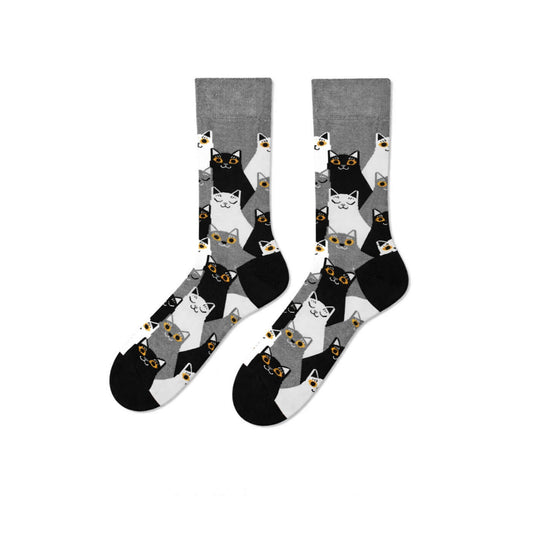 Artistic Cat Socks