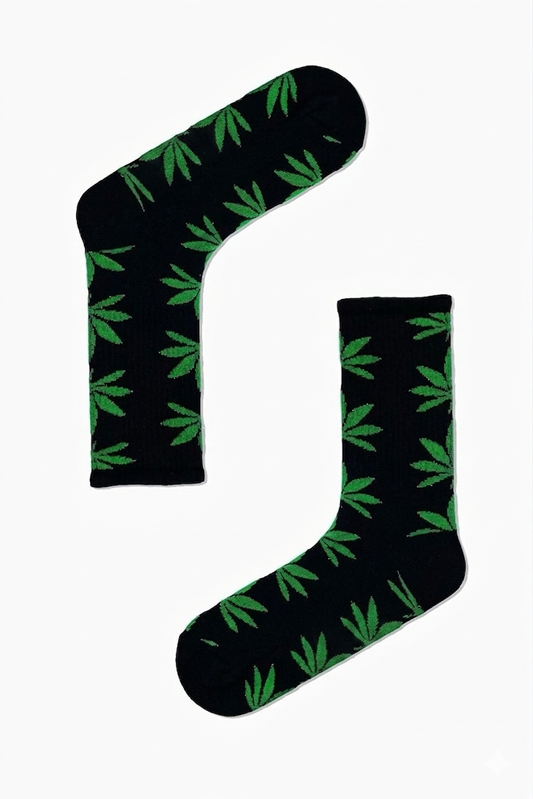 Cannabis Leaf  Socks