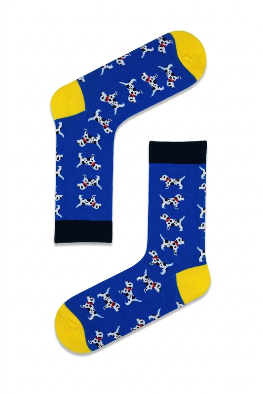 Cute Dalmatian Puppy Socks