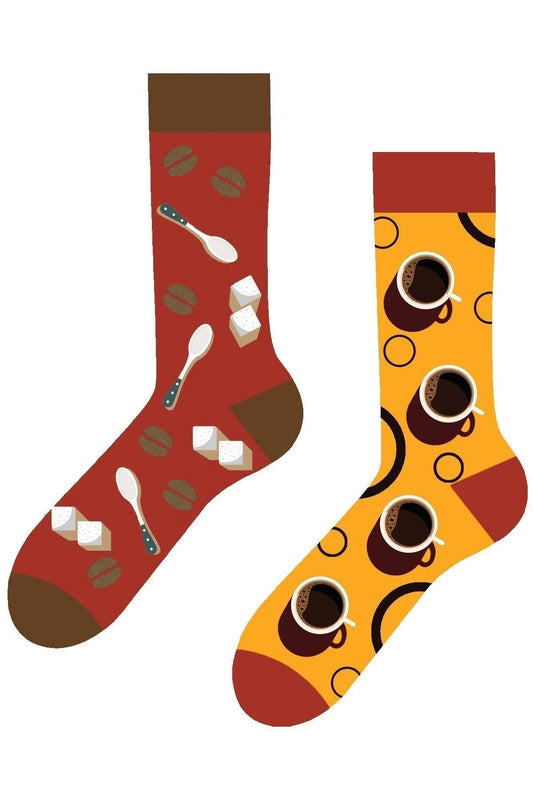 Mismatched Coffee Sock