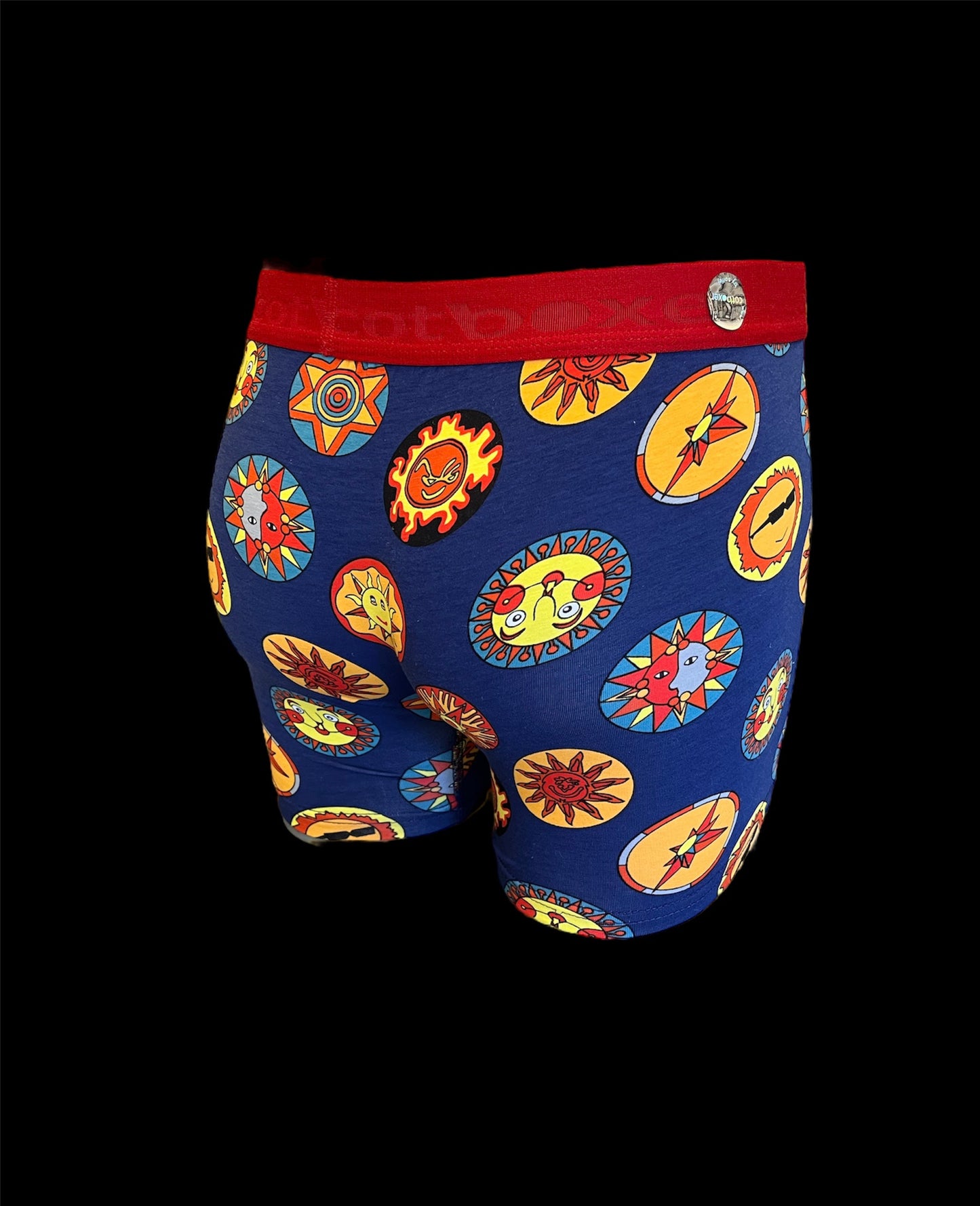 Men's Patterned Cotton Boxer