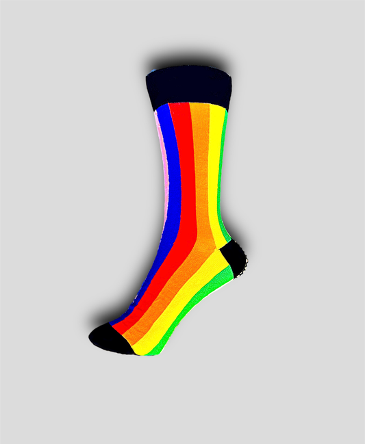 Rainbow Stripe Sock