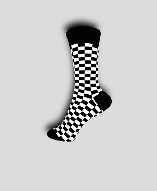 Checkerboard Sock