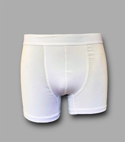 Boxer Elástico de Modal Branco